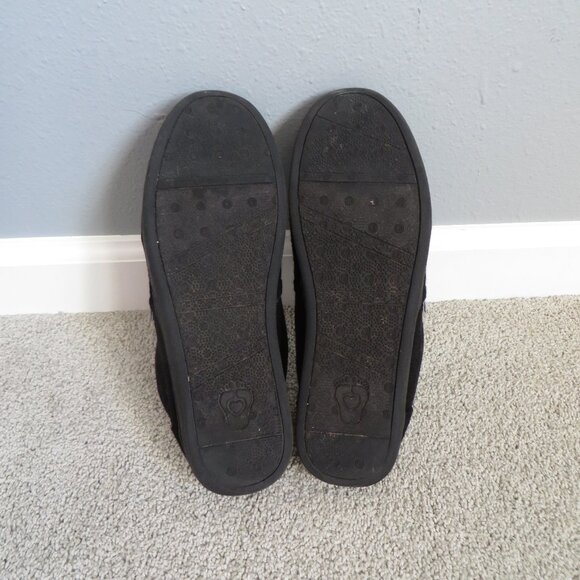 Bobs From Skechers Womens Flat Shoes Size 9 Memory Foam Wool Slip-On Black 34145 - Picture 10 of 10